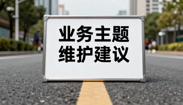 市政道路维护中工艺优化的关键实践与场景应用